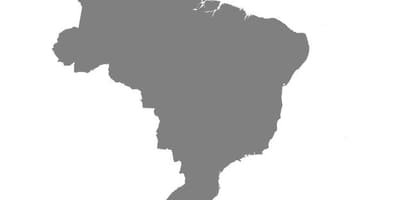 Brasilien Vektor-Karte